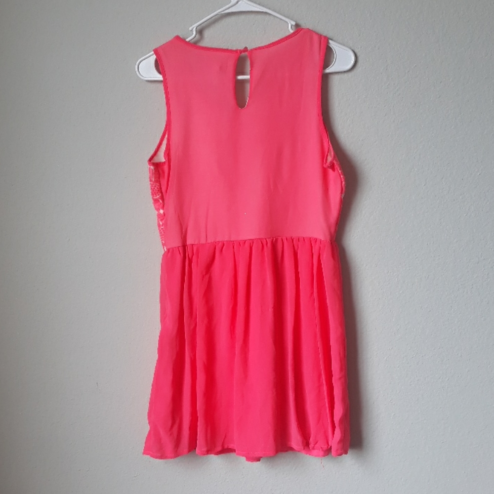 pink GB girls floral design dress . - Picture 4 of 4